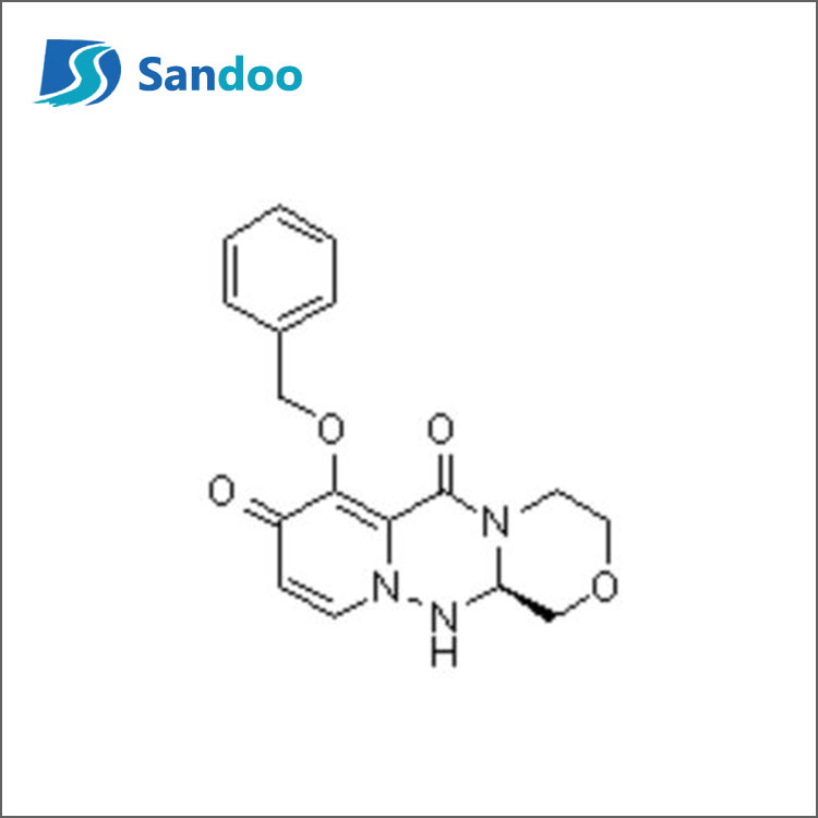 (12aR)-3,4,12,12a-tetrahydro-7-(fenylmetoksy)-1H-[1,4]oksazino[3,4-c]pyrido[2,1-f][1,2,4] triazin-6,8-dion