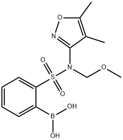 (2-(N-(4,5-dimetylisoksazol-3-yl)-N-(metoksymetyl)sulfamoyl)fenyl)borsyre
