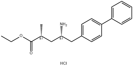 (2R,4S)-4-amino-5-(bifenyl-4-yl)-2-metylpentansyreetylesterhydroklorid