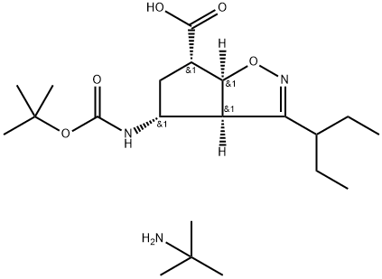 (3aR,4R,6S,6aS)-4-(tert-butoksykarbonylaMino)-3-(pentan-3-yl)-4,5,6,6a-tetrahydro-3aH-cyklopenta[d]isoksazol-6-karboksylsyre