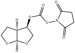 [(3R,3aS,6aR)-hydroksyheksahydrofuro[2,3-β]furanylsuccinimidylkarbonat