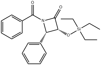 (3R,4S)-1-benzoyl-4-fenyl-3-[(trietylsilyl)oksy]-2-azetidinon
