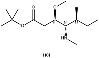 (3R,4S,5S)-tert-butyl-3-metoksy-5-metyl-4-(metylamino)heptanoathydroklorid
