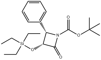(3R,4S)-tert-butyl-2-okso-4-fenyl-3-(trietylsilyloksy)azetidin-1-karboksylat