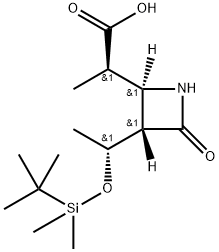 (3S,4S)-3-[(R)-1-(tert-butyldimetylsilyloksy)etyl]-4-[(R)-1-karboksyetyl]-2-azetidinon