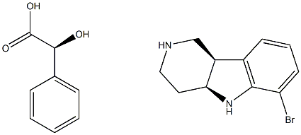 (4aS,9bR)-6-brom-1H,2H,3H,4H,4aH,5H,9bH-pyrido[4,3-b]indol