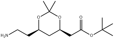 (4R,6R)-tert-butyl-6-(2-aminoetyl)-2,2-dimetyl-1,3-dioksan-4-acetat