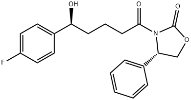 (4S)-3-[(5R)-5-(4-FLUORFENYL)-5-HYDROKSYPENTANOYL]-4-FENYL-1,3-OKSAZOLIDIN-2-ON