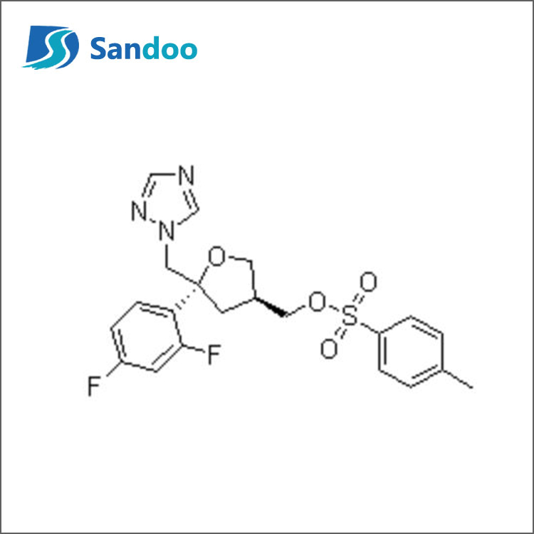 (5R-Cis)-toluen-4-sulfonsyre 5-(2,4-difluorfenyl)-5-(1H-1,2,4-triazol-1-yl)metyltetrahydrofuran-3-ylmetylester