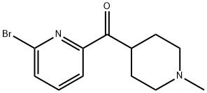 (6-bromopyridin-2-yl)(1-metylpiperidin-4-yl)metanon