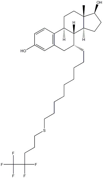 (7a,17b)-7-[9-[(4,4,5,5,5-pentafluorpentyl)tio]nonyl]-estra-1,3,5(10)-trien-3,17-diol