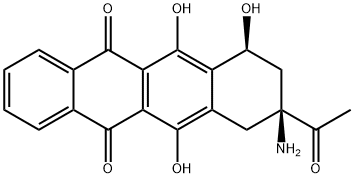 (7S,9S)-9-acetyl-9-amino-7,8,9,10-tetrahydro-6,7,11-trihydroksy-5,12-naftacendion