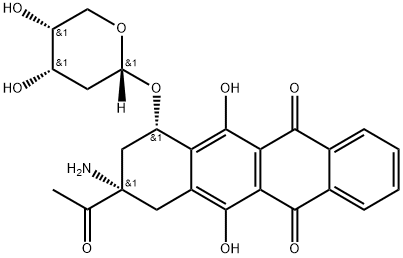 (7S-cis)-9-acetyl-9-amino-7-[(2-deoksy-alfa-D-erytro-pentopyranosyl)oksy]-7,8,9,10-tetrahydro-6,11-dihydroksy-5 ,12-naftacendion