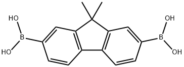 (9,9-dimetyl-9H-fluoren-2,7-diyl)diboronsyre