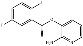 (R)-3-(1-(5-fluor-2-jodfenyl)etoksy)pyridin-2-amin
