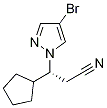 (R)-3-(4-broMo-1H-pyrazol-1-yl)-3-cyklopentylpropaannitril
