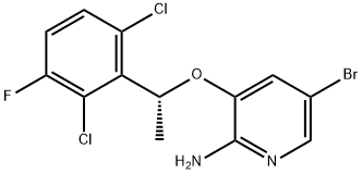 (R)-5-brom-3-(1-(2,6-diklor-3-fluorfenyl)etoksy)pyridin-2-amin