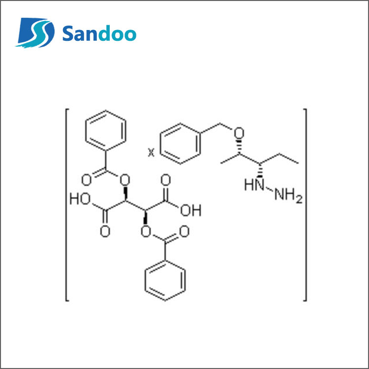[S-(R',R')]-2,3-bis(benzoyloksy)butandisyre Compd. Med [S-(R',R')]-[1-etyl-2-(fenylmetoksy)propyl]hydrazin