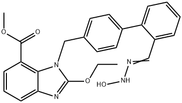 (Z)-metyl-2-etoksy-3-((2'-(N'-hydroksykarbaMiMidoyl)bifenyl-4-yl)metyl)-3H-benzo[d]iMidazol-4-karboksylat