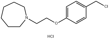 1-(2-(4-(klormetyl)fenoksy)etyl)azepanhydroklorid