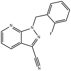 1-(2-fluorbenzyl)-1H-pyrazolo[3,4-b]pyridin-3-karbonitril