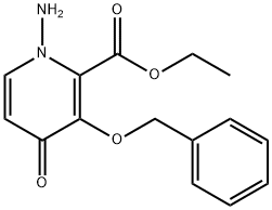 1-amino-3-benzyloksy-4-okso-1,4-dihydropyridin-2-karboksylsyreetylester
