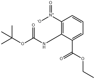 2-[1.1-dimetyletyletoksykarbonyl]amino-3-nitrobenzosyreetylester