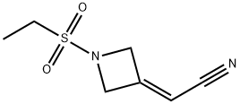 2-(1-(etylsulfonyl)azetidin-3-yliden)acetonitril