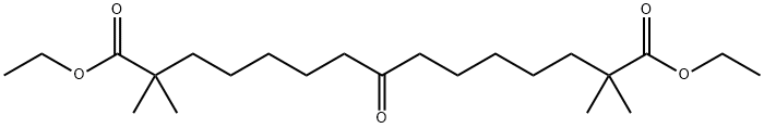 2,2,14,14-tetrametyl-8-oksopentadekandisyre-dietylester