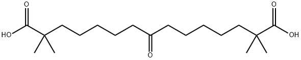 2,2,14,14-tetrametyl-8-oksopentadekandisyre