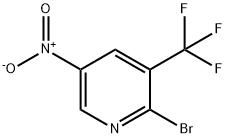 2-brom-5-nitro-3-(trifluormetyl)pyridin