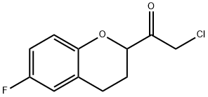 2-klor-1-(6-fluor-3,4-dihydro-2H-kromen-2-yl)etanon