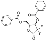 2-deoksy-2,2-difluor-D-erytro-pentafuran-1-ulose-3,5-dibenzoat