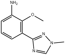 2-metoksy-3-(1-metyl-1H-1,2,4-triazol-3-yl)anilin