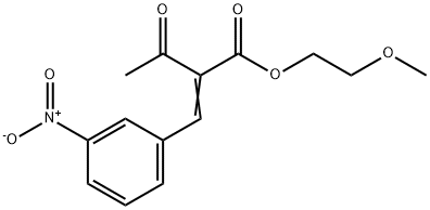 2-metoksyetyl-2-[(3-nitrofenyl)metylen]acetoacetat