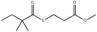 3-[(2,2-dimetyl-1-oksobutyl)tio]propansyremetylester