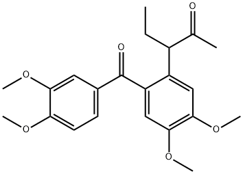 3-[2-(3,4-dimetoksybenzoyl)-4,5-dimetoksyfenyl]pentan-2-on
