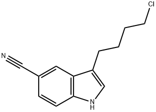 3-(4-klorbutyl)-lH-indol-5-karbonitril