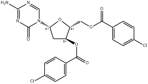 3',5'-di-o-p-klorbenzoyl-2-deoksy-5-azacytosin