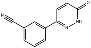 3-(6-okso-1,6-dihydro-3-pyridazinyl)benzonitril