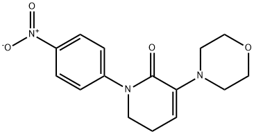 3-morfolino-1-(4-nitrofenyl)-5,6-dihydropyridin-2(1H)-on