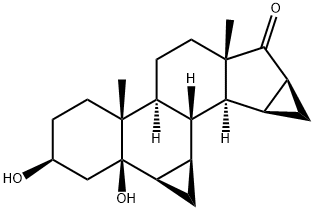 3b,5-dihydroksy-6b,7b:15b,16b-dimetylen-5b-androstan-17-on