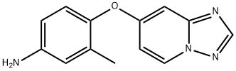 4-([1,2,4]triazolo[1,5-a]pyridin-7-yloksy)-3-metylanilin