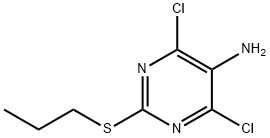 4,6-diklor-2-propyltiopyrimidin-5-amin