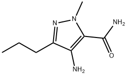 4-amino-1-metyl-3-propyl-5-pyrazolkarboksamid