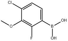 4-klor-2-fluor-3-metoksyfenylborsyre