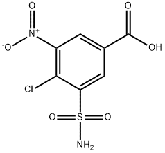 4-klor-3-nitro-5-sulfamoylbenzosyre