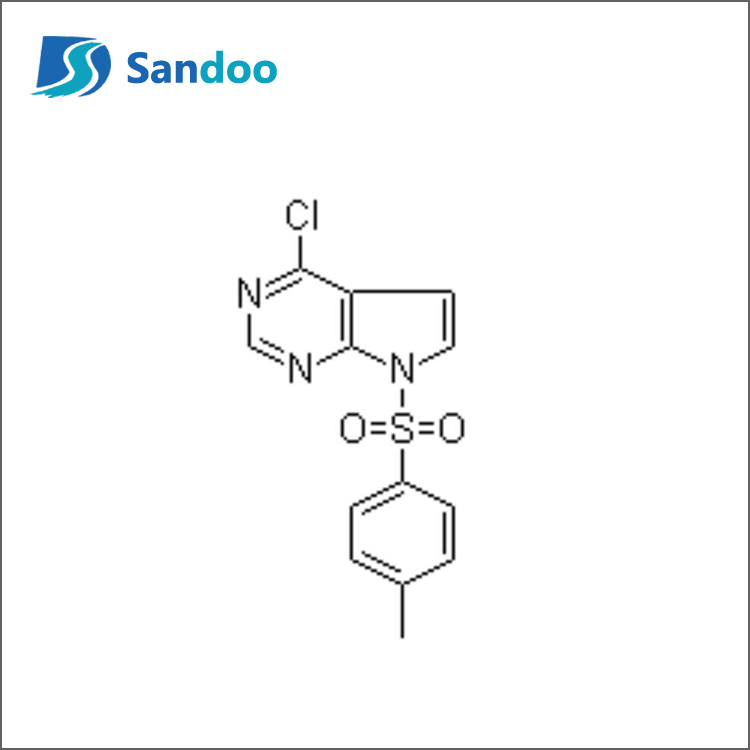 4-klor-7-tosyl-7H-pyrrolo[2,3-d]pyrimidin