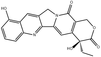 4-etyl-4,10-dihydroksy-1H-pyrano[3',4':6,7]indolizino[1,2-b]kinolin-3,14(4H,12H)-dion