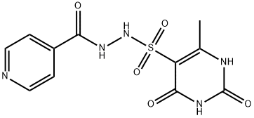 4-Pyridinkarboksylsyre, 2-[(1,2,3,4-tetrahydro-6-metyl-2,4-diokso-5-pyrimidinyl)sulfonyl]hydrazid